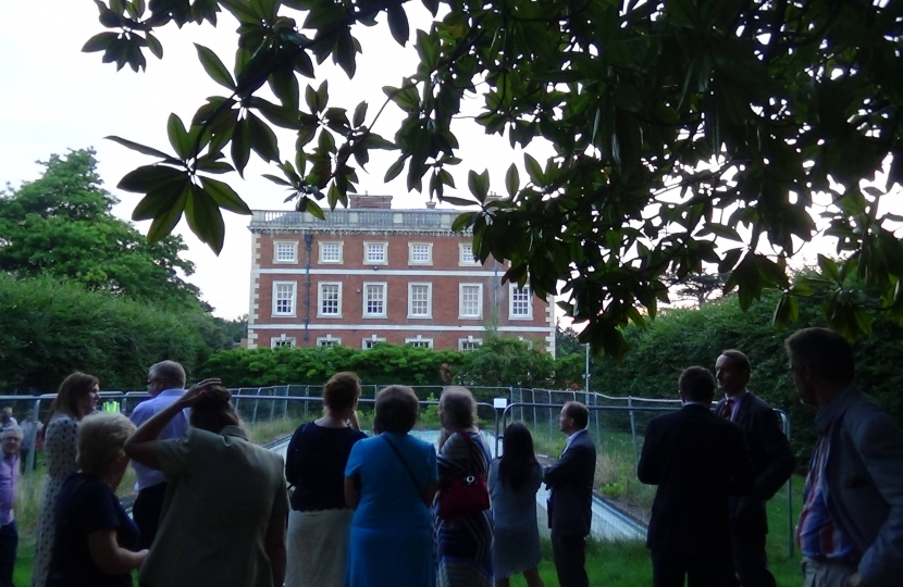 Trent Park Manor visit by ESCA members